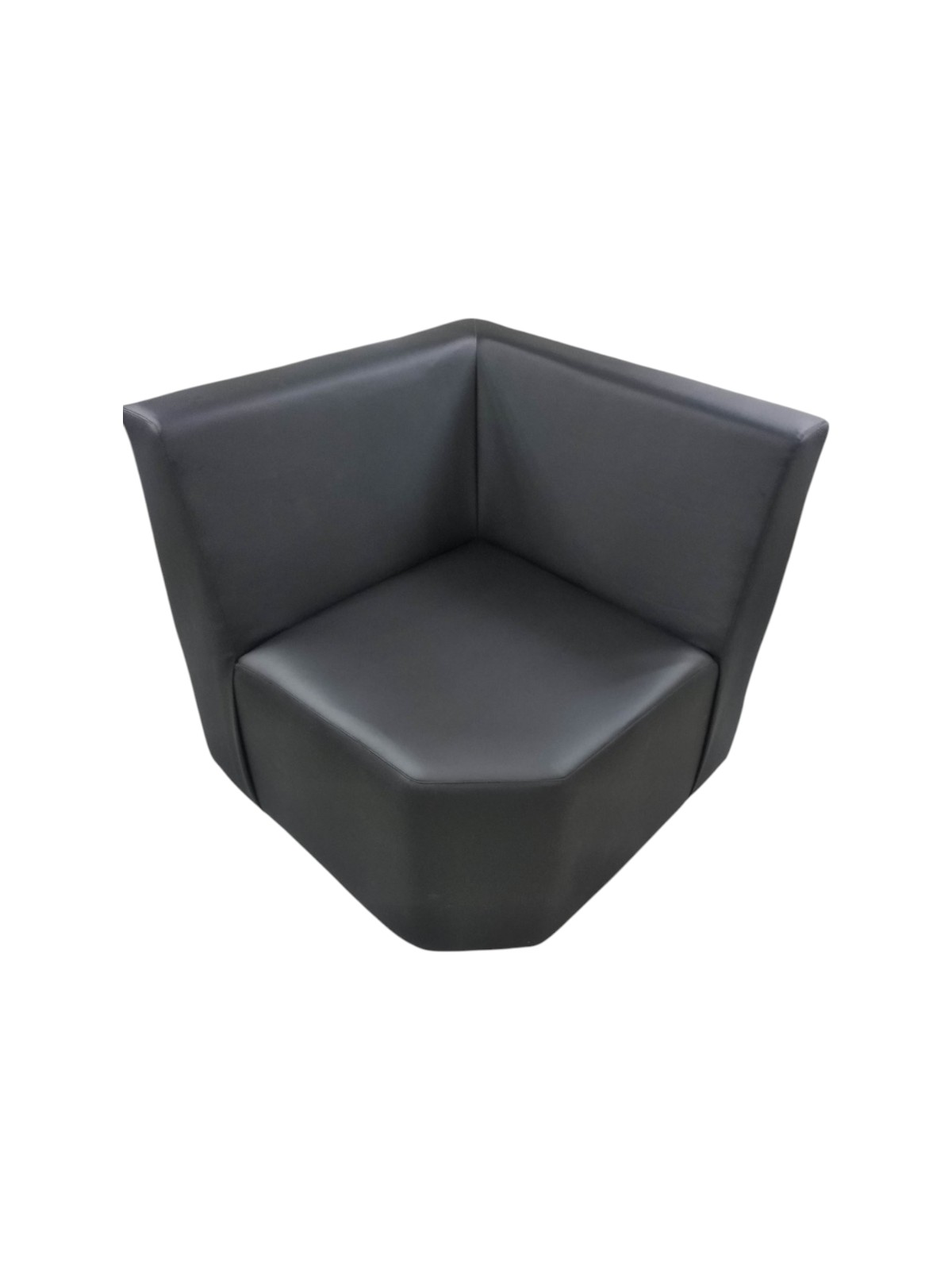 Диван кутовий (шкірозамінник) РОЗКОМ, розмір 840х840х850Н